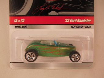 Hot Wheels Larry s Garage 2009 33 Ford Roadster Green MVE Collectibles