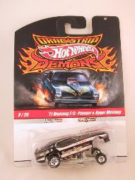 ミニカー 71 Mustang F/C - Plueger & Gyger Mustang 71 MUSTANG F/C Hot Wheels Drag Strip Demons Real Riders