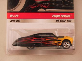 Hot Wheels Larry's Garage 2009, Purple Passion, Black with Flames