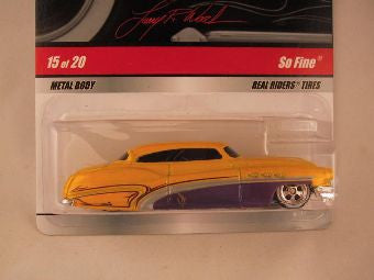 Hot Wheels Larry's Garage 2009, So Fine, Yellow/Purple