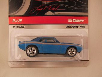 Hot Wheels Larry's Garage 2009, '69 Camaro, Blue