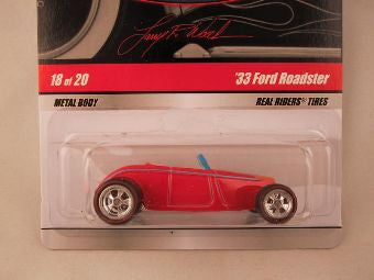 Hot Wheels Larry's Garage 2009, '33 Ford Roadster, Red
