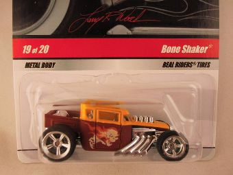 Hot Wheels Larry's Garage 2009, Bone Shaker, Brown/Yellow