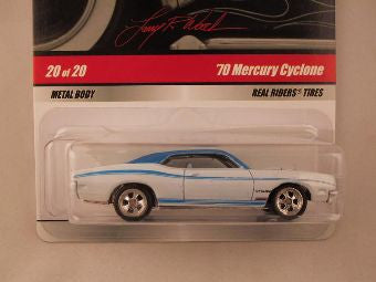 Hot Wheels Larry's Garage 2009, '70 Mercury Cyclone, Blue/White