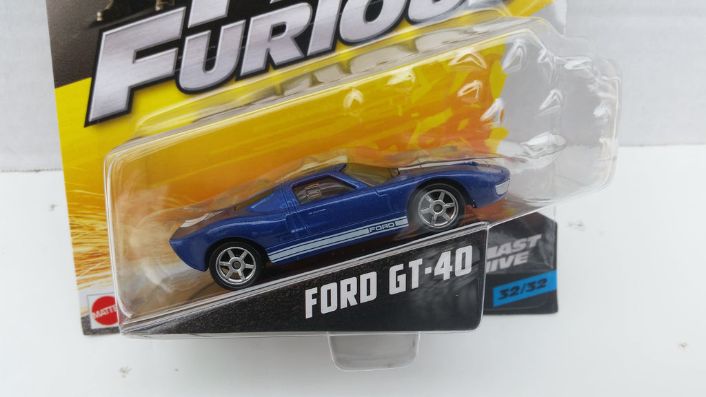 Hot Wheels Fast and Furious 1:55 Scale, Ford GT-40