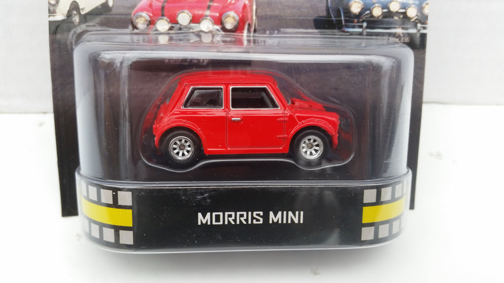 Hot Wheels Retro Entertainment 2013, The Italian Job Morris Mini - Red