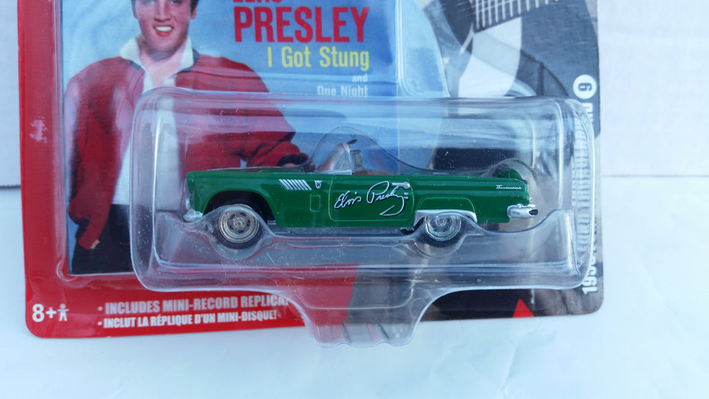 Johnny Lightning Rock Art, 1956 Ford Thunderbird, Elvis Presley