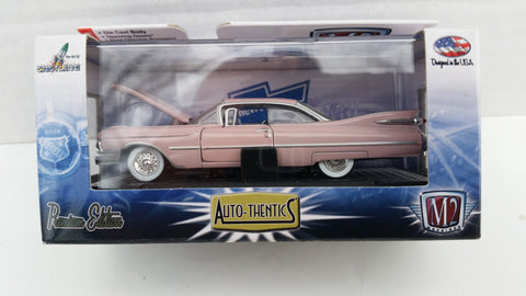 M2 Machines Auto-Thentics, Release 30, 1959 Cadillac Series 62, Pink Roof