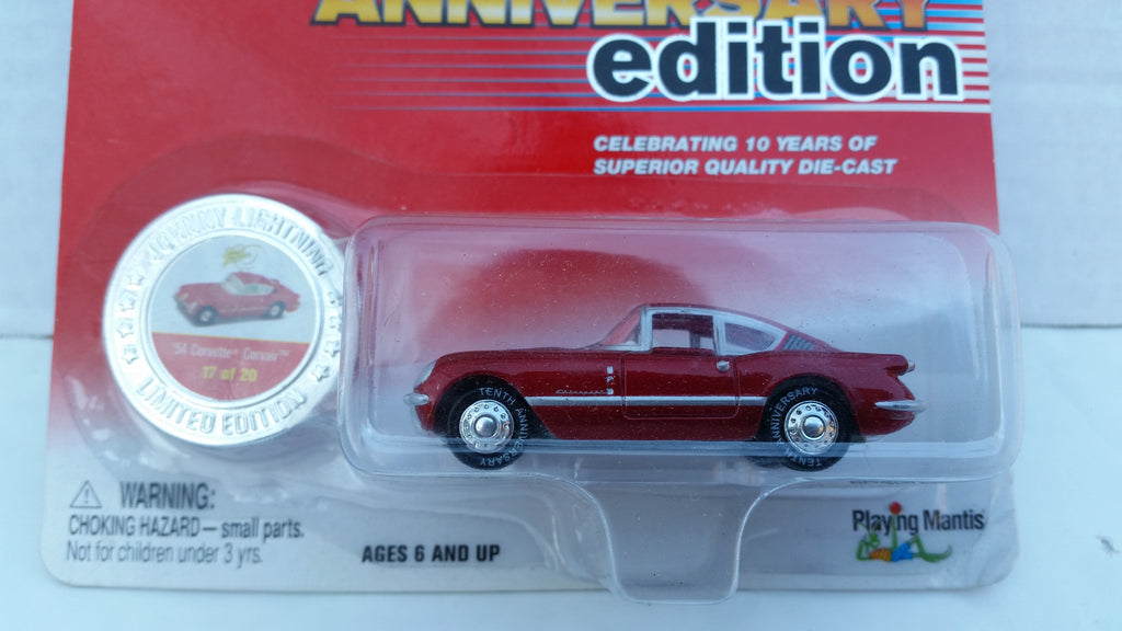 Johnny Lightning 10th Anniversary Edition, '54 Corvette Corvair