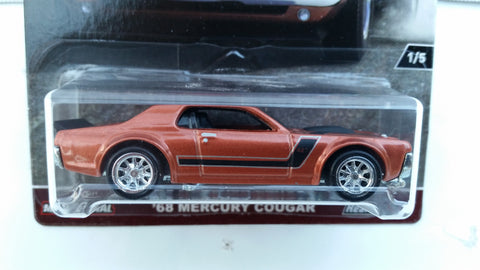 Hot Wheels Car Culture, HW Redliners, '68 Mercury Cougar