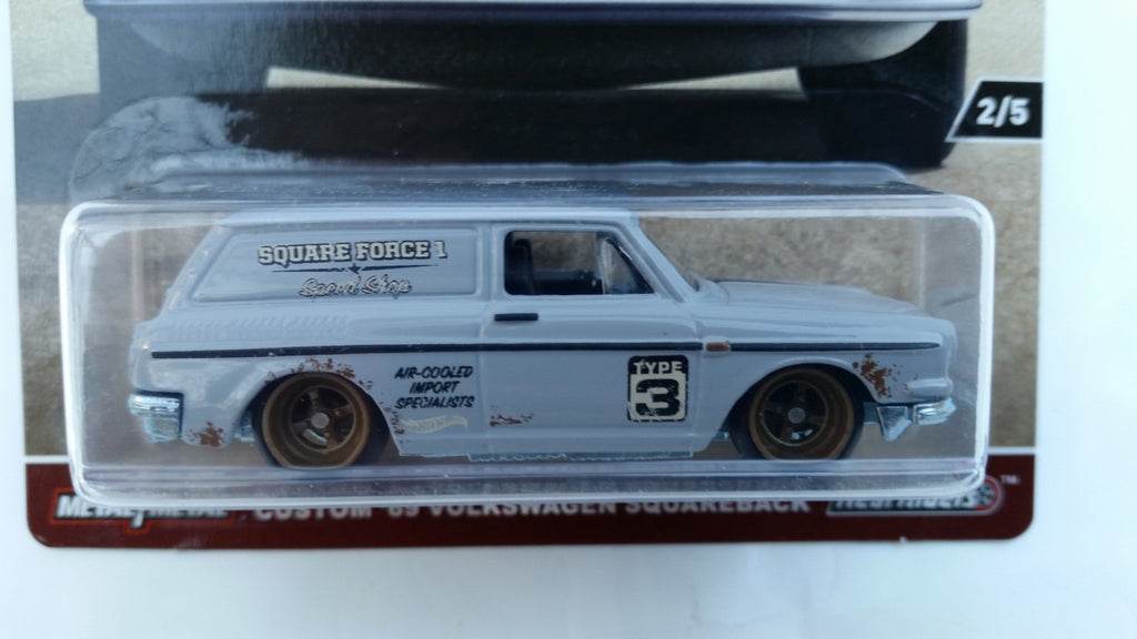 Hot Wheels Car Culture, Air Cooled, Custom '69 Volkswagen Squareback