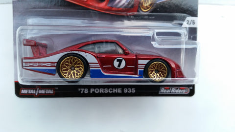 Hot Wheels Car Culture, Track Day, '78 Porsche 935