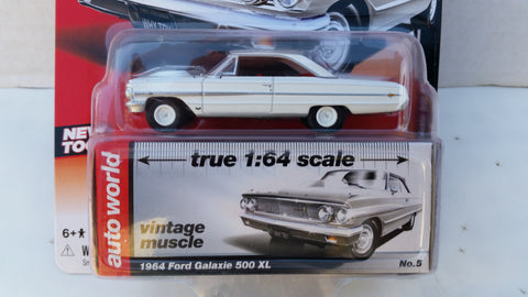 Autoworld Premium, Release 5A, 1964 Ford Galaxie 500 XL