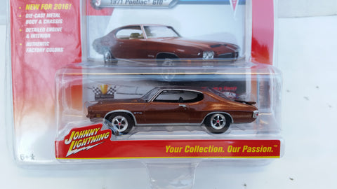 Johnny Lightning Muscle Cars 2016, Release 1A, 1971 Pontiac GTO