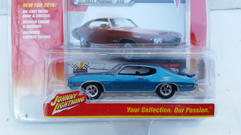 Johnny Lightning Muscle Cars 2016, Release 1B, 1971 Pontiac GTO