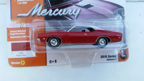 Johnny Lightning Muscle Cars 2016, Release 2D, 1971 Mercury Montego