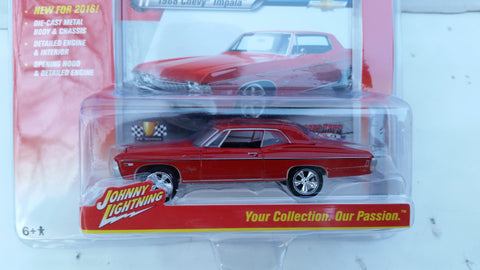 Johnny Lightning Muscle Cars 2016, Release 2A, 1968 Chevy Impala