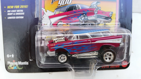 Johnny Lightning Street Freaks 2016, Release 2C, 1957 Chevy Nomad, Zingers