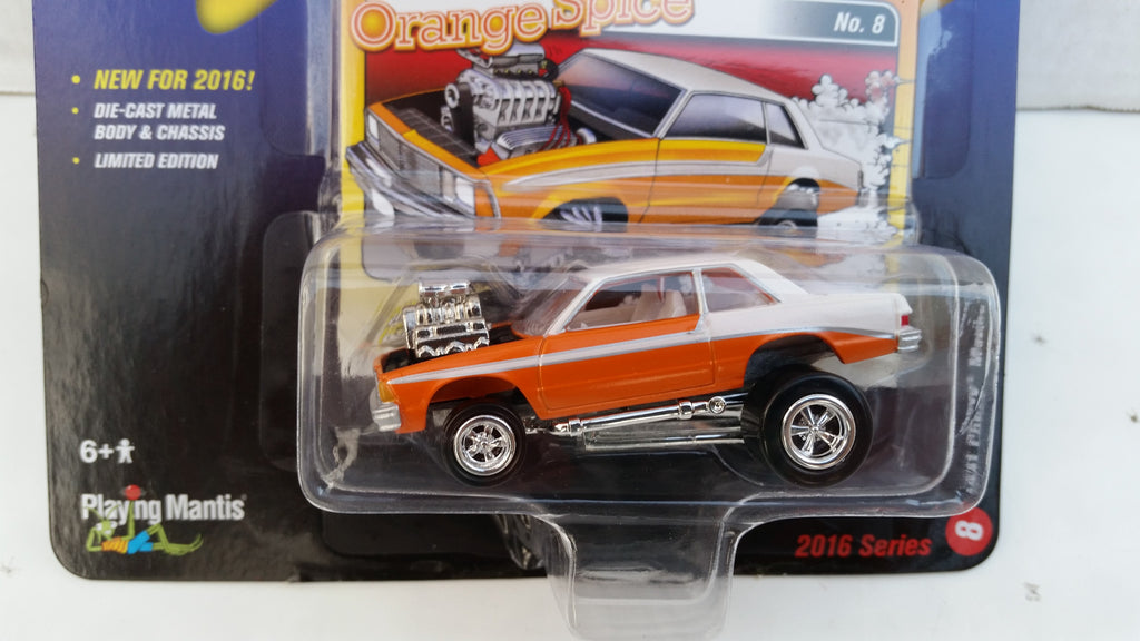 Johnny Lightning Street Freaks 2016, Release 2D, 1981 Chevy Malibu, Zingers