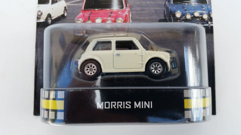 Hot Wheels Retro Entertainment 2013, The Italian Job Morris Mini - White