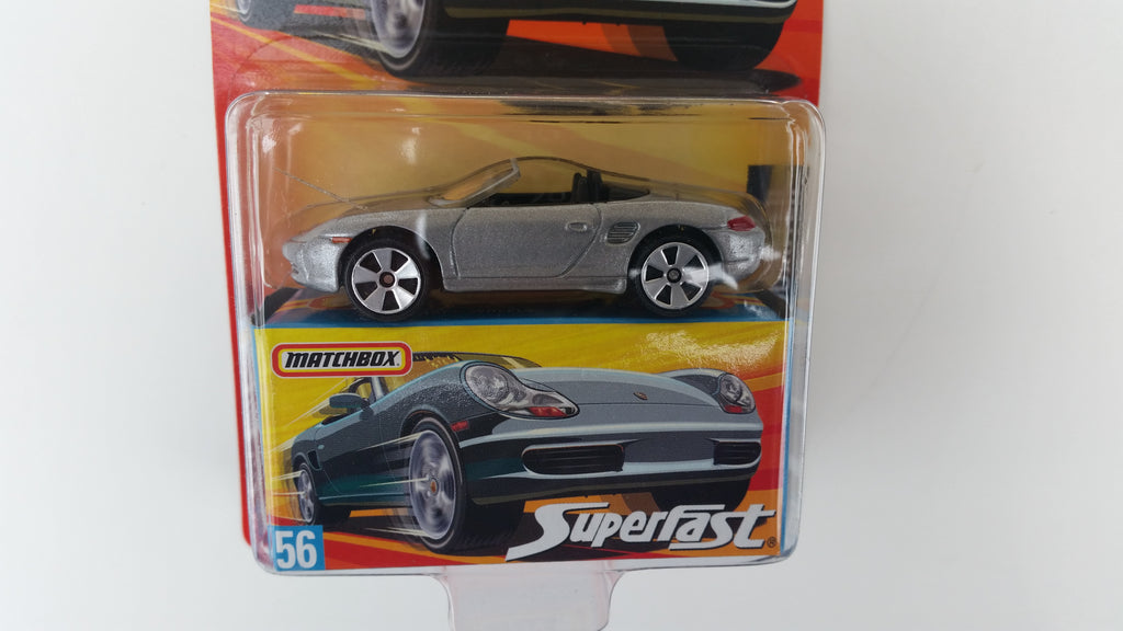 Matchbox Superfast 2006-2007, #56 Porsche Boxster, Silver