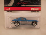 Hot Wheels Larry's Garage 2009, '63 Corvette, Blue/Silver