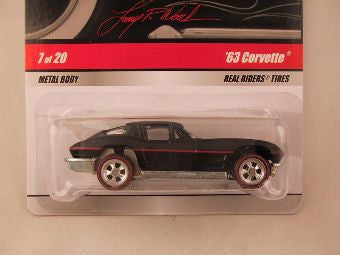 Hot Wheels Larry's Garage 2009, '63 Corvette, Black
