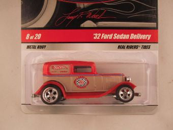 Hot Wheels Larry's Garage 2009, '32 Ford Sedan Delivery, Red