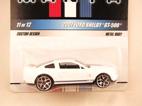 Hot Wheels Mustang Mania, #11 2007 Ford Shelby GT-500