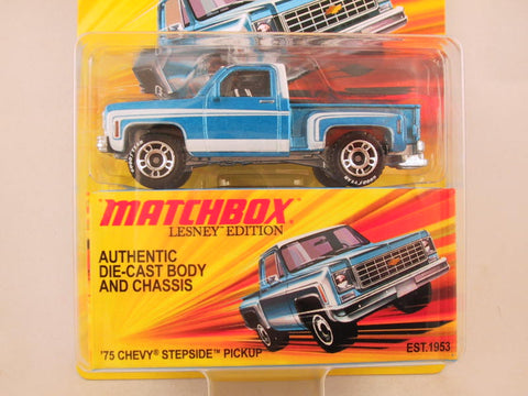 Matchbox Lesney Edition, '75 Chevy Stepside Pickup