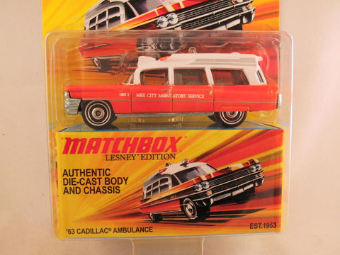 Matchbox Lesney Edition, '63 Cadillac Ambulance