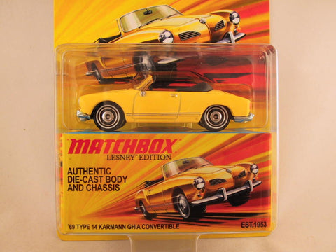 Matchbox Lesney Edition, '69 Type 14 Kermann Ghia Convertible