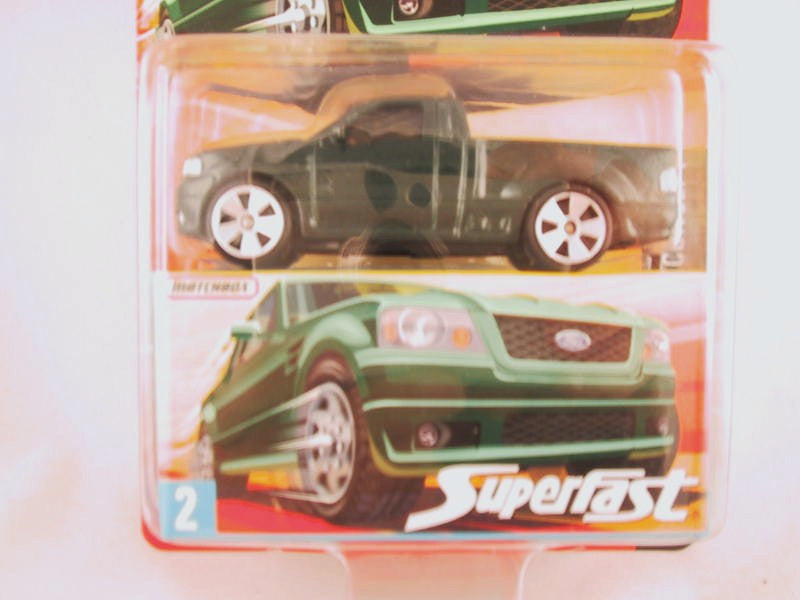 Matchbox Superfast 2006-2007, #02 SVT Lightning Concept, Green