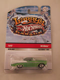 Hot Wheels Larry's Garage 2009, '56 Chevy, Green/White, Holiday