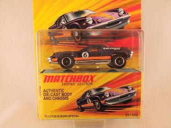 Matchbox Lesney Edition, '72 Lotus Europa Special