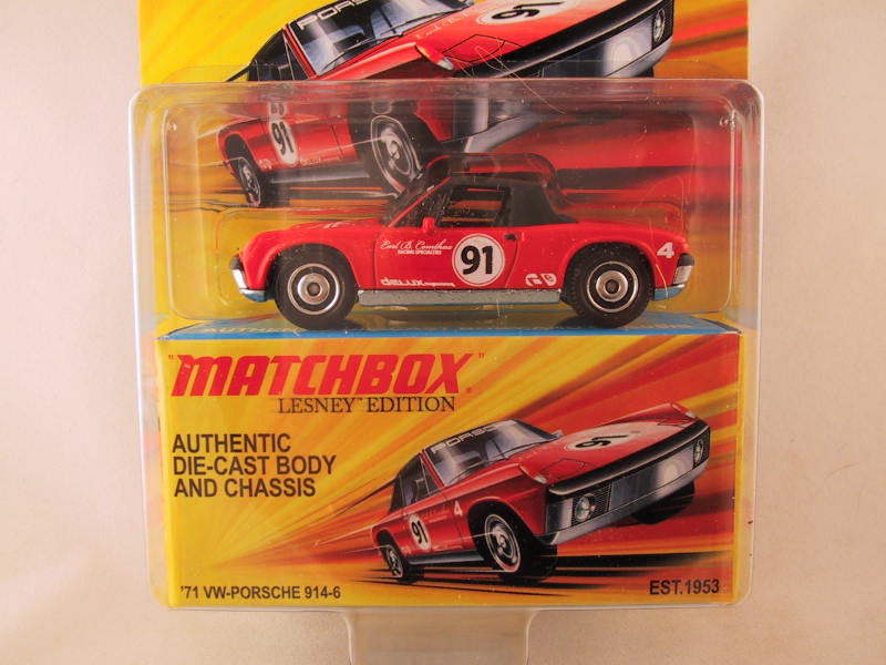 Matchbox Lesney Edition, '71 VW-Porsche 914-6