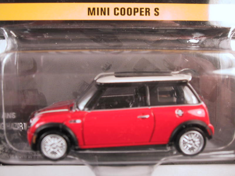 Johnny Lightning Hollywood on Wheels, Release 4, Mini Cooper, Red