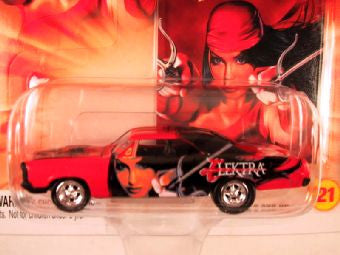 Johnny Lightning Marvel Comic Cars, Release 3, '67 Pontiac GTO, Elektra