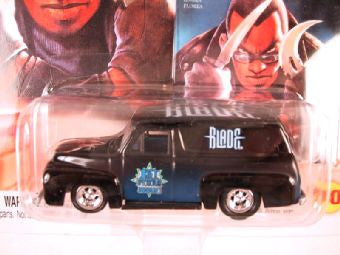 Johnny Lightning Marvel Comic Cars, Release 3, '55 Ford Panel Delivery, Blade