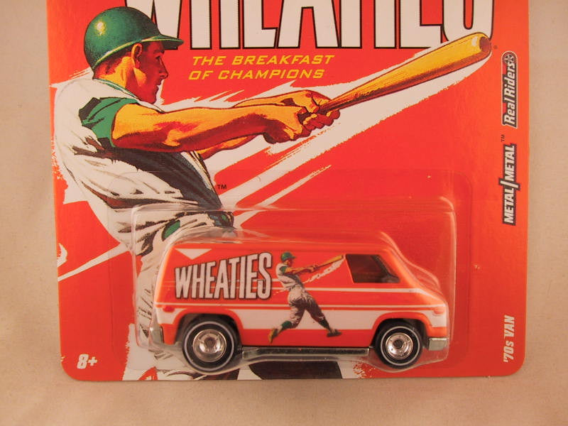 Hot Wheels Nostalgia, General Mills, '70s Van, Wheaties