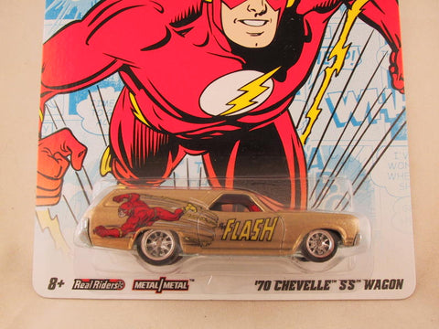 Hot Wheels Nostalgia, DC Comics 2011, '70 Chevelle SS Wagon, The Flash