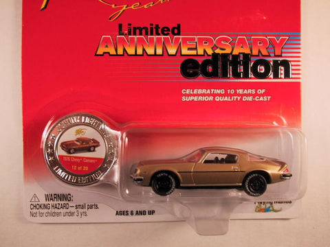 Johnny Lightning 10th Anniversary Edition, 1976 Chevy Camaro