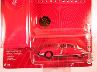 Johnny Lightning Coca Cola with Tin Box 2005, 1963 Citroen DS Coupe
