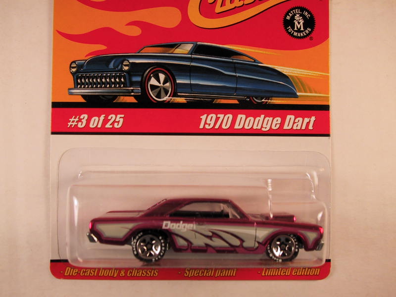 Hot Wheels Classics, Series 1, #03 1968 Dodge Dart, Purple
