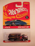 Hot Wheels Classics, Series 1, #04 1956 Ford F-100, Purple