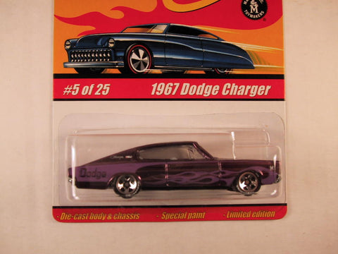 Hot Wheels Classics, Series 1, #05 1967 Dodge Charger, Purple