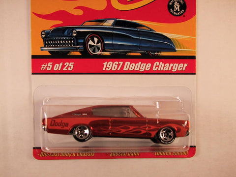 Hot Wheels Classics, Series 1, #05 1967 Dodge Charger, Orange