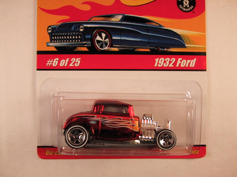 Hot Wheels Classics, Series 1, #06 1932 Ford, Red