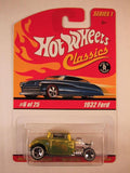 Hot Wheels Classics, Series 1, #06 1932 Ford, Antifreeze