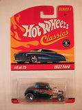 Hot Wheels Classics, Series 1, #06 1932 Ford, Blue